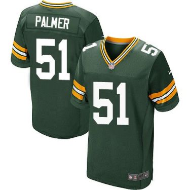 Nike Green Bay Packers #51 Nate Palmer Green Team Color Men's Stitched NFL Elite Jersey