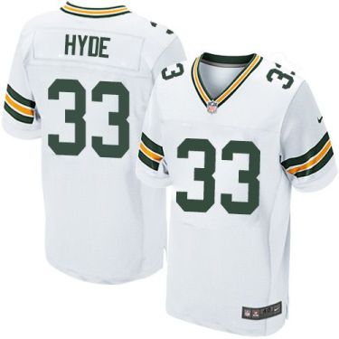 Nike Green Bay Packers #33 Micah Hyde White Men's Stitched NFL Elite Jersey
