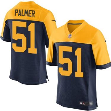 Nike Green Bay Packers #51 Nate Palmer Navy Blue Alternate Men's Stitched NFL New Elite Jersey