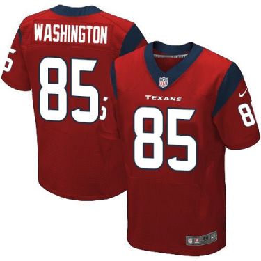 Nike Houston Texans #85 Nate Washington Red Alternate Men's Stitched NFL Elite Jersey