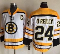 Boston Bruins #24 Terry O'Reilly White CCM Throwback Stitched NHL Jersey Boston Bruins #24 Terry O'Reilly White CCM Throwback Stitched NHL Jersey