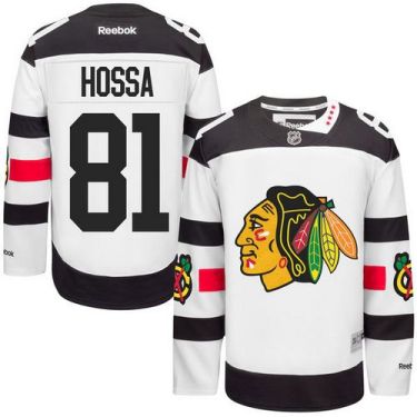 Chicago Blackhawks #81 Marian Hossa White 2016 Stadium Series Stitched NHL Jersey