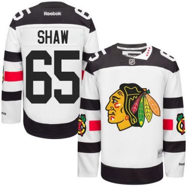 Chicago Blackhawks #65 Andrew Shaw White 2016 Stadium Series Stitched NHL Jersey