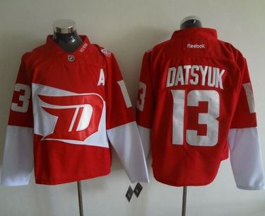Detroit Red Wings #13 Pavel Datsyuk Red 2016 Stadium Series Stitched NHL Jersey