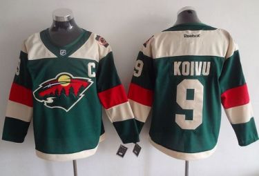 Minnesota Wild #9 Mikko Koivu Green 2016 Stadium Series Stitched NHL Jersey