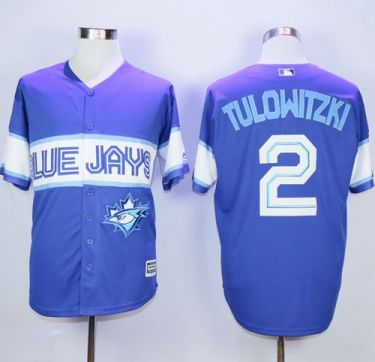 Toronto Blue Jays #2 Troy Tulowitzki Blue Exclusive New Cool Base Stitched MLB Jersey Toronto Blue Jays #2 Troy Tulowitzki Blue Exclusive New Cool Base Stitched MLB Jersey