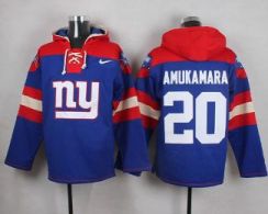 Nike New York Giants #20 Prince Amukamara Royal Blue Player Pullover NFL Hoodie