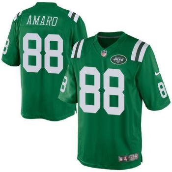 Nike New York Jets #88 Jace Amaro Green Men's Stitched NFL Rush Jersey
