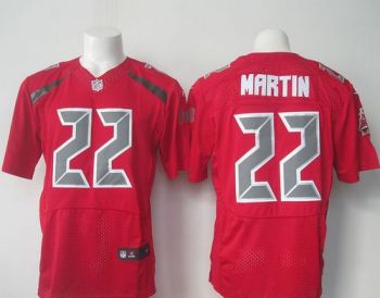 Nike Tampa Bay Buccaneers #22 Doug Martin Red Men's Stitched NFL Elite Rush Jersey