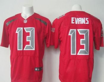 Nike Tampa Bay Buccaneers #13 Mike Evans Red Men's Stitched NFL Elite Rush Jersey
