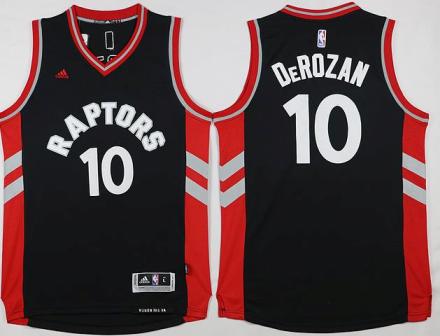 Toronto Raptors #10 DeMar DeRozan Black Stitched NBA Jersey
