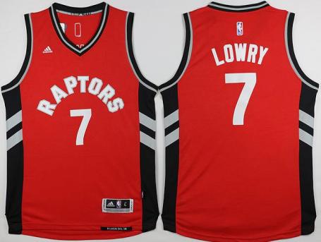 Toronto Raptors #7 Kyle Lowry Red Revolution 30 Swingman NBA Jersey Toronto Raptors #7 Kyle Lowry Red Revolution 30 Swingman NBA Jersey