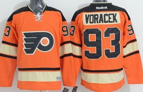 Philadelphia Flyers #93 Jakub Voracek Orange Alternate Stitched NHL Jersey
