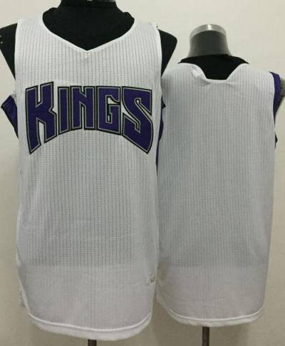 Sacramento Kings Blank White Revolution 30 Stitched NBA Jersey