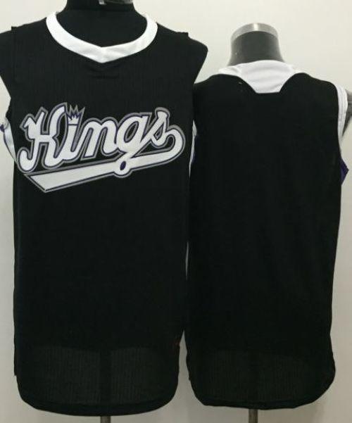 Sacramento Kings Blank Black Revolution 30 Stitched NBA Jersey