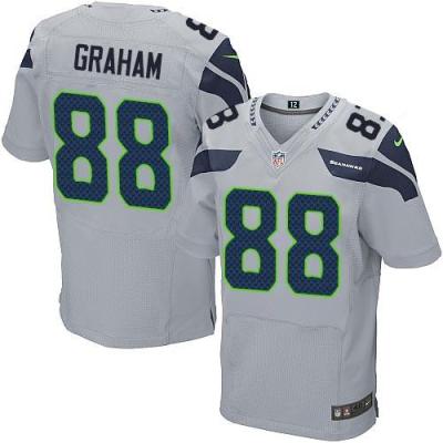 Youth Nike Seahawks #88 Jimmy Graham Grey Alternate Stitched NFL Jersey