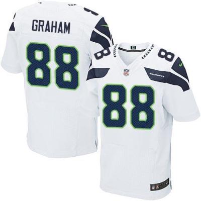 Youth Nike Seahawks #88 Jimmy Graham White Stitched NFL Jersey