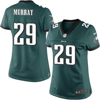 Women's Nike Philadelphia Eagles #29 DeMarco Murray Green NFL Jersey