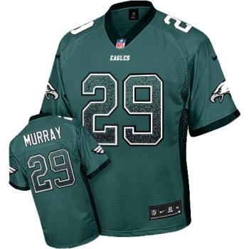 Nike Philadelphia Eagles #29 DeMarco Murray Green Men's Stitched NFL Elite Drift Fashion Jersey