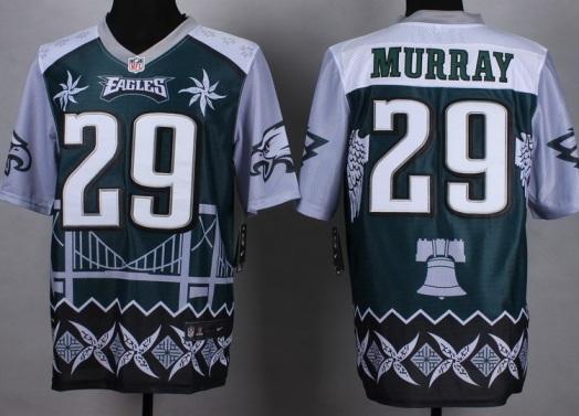 Nike Philadelphia Eagles #29 DeMarco Murray Green Noble Fashion Stitched NFL Elite Jersey