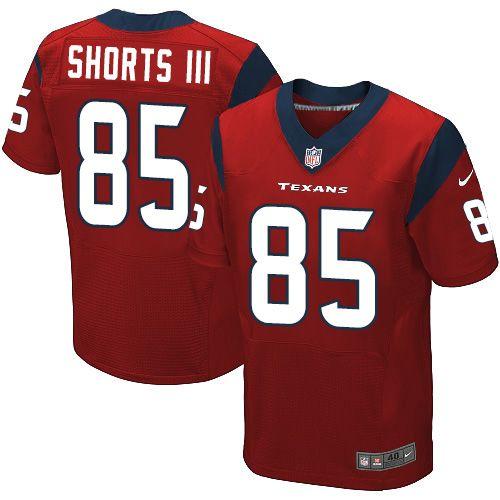 Nike Houston Texans #85 Cecil Shorts III Red Alternate NFL Elite Jersey
