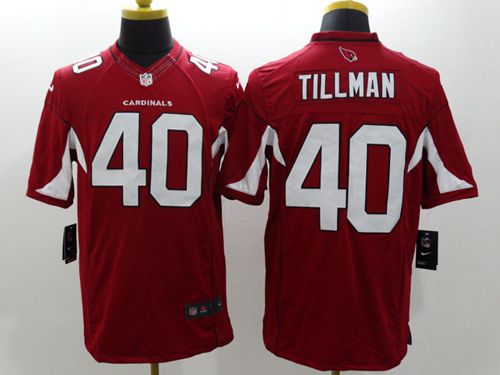 Nike Arizona Cardinals #40 Pat Tillman Red Team Color Stitched NFL Limited Jersey
