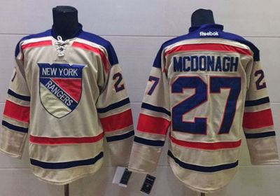 New York Rangers #27 Ryan McDonagh Cream 2012 Winter Classic Stitched NHL Jersey