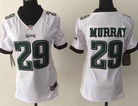 Women's Nike Philadelphia Eagles #29 DeMarco Murray White NFL Jersey