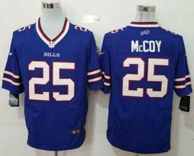 Nike Buffalo Bills #25 LeSean McCoy Royal Blue NFL Game Jersey