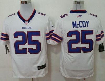 Nike Buffalo Bills #25 LeSean McCoy White NFL Game Jersey