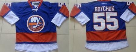 New York Islanders #55 Johnny Boychuk Baby Blue Stitched NHL Jersey