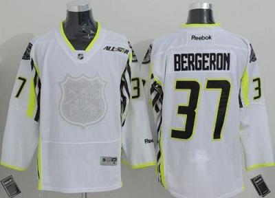Boston Bruins #37 Patrice Bergeron White 2015 All Star Stitched NHL Jersey