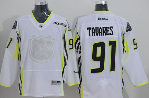 New York Islanders #91 John Tavares White 2015 All Star Stitched NHL Jersey