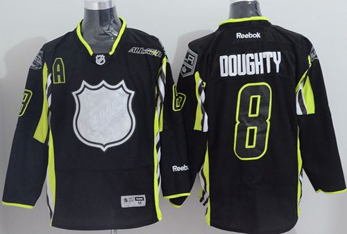 Los Angeles Kings #8 Drew Doughty Black 2015 All Star Stitched NHL Jersey