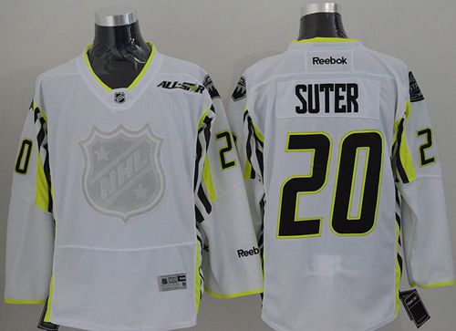 Minnesota Wild #20 Ryan Suter White 2015 All Star Stitched NHL Jersey