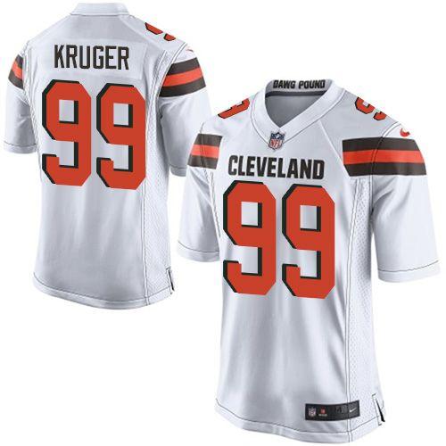 Nike Cleveland Browns #99 Paul Kruger White Men's Stitched NFL Elite Jersey