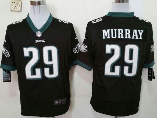 Nike Philadelphia Eagles #29 DeMarco Murray Black Stitched NFL Game Jersey