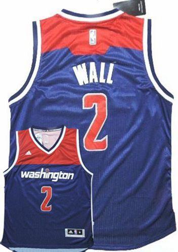 Washington Wizards #2 John Wall Navy Blue Alternate Stitched NBA Jersey