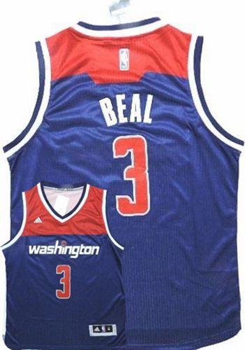 Washington Wizards #3 Bradley Beal Navy Blue Alternate Stitched NBA Jersey