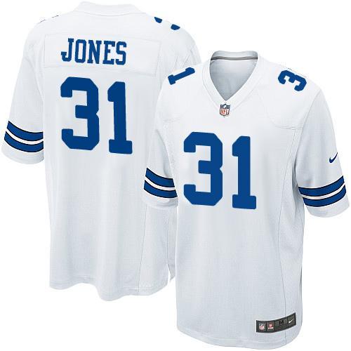 Youth Nike Dallass Cowboys #31 Byron Jones White Stitched NFL Jersey