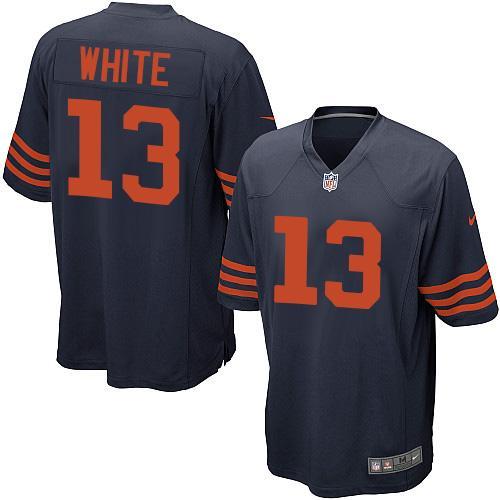 Youth Nike Chicago Bears #13 Kevin White Blue 1940s Throwback Stitched NFL Jersey