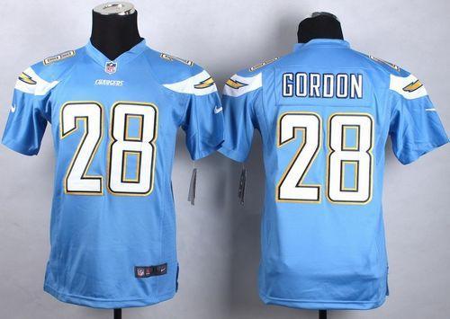 Youth Nike San Diego Chargers #28 Melvin Gordon Blue Stitched NFL Jersey Youth Nike San Diego Chargers #28 Melvin Gordon Blue Stitched NFL Jersey