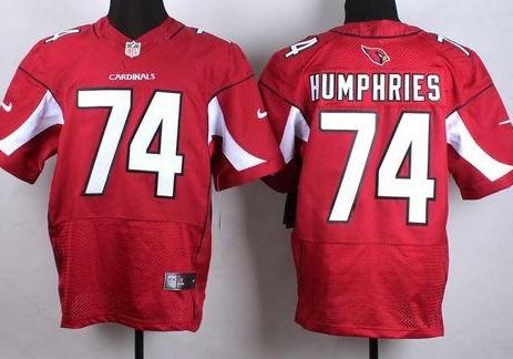 Nike Arizona Cardinals #74 D.J. Humphries Red Stitched NFL Elite Jersey