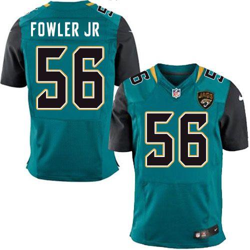 Nike Jacksonville Jaguars #56 Dante Fowler Jr Teal Green Stitched NFL Elite Jersey
