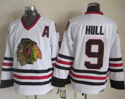 Chicago Blackhawks #9 Bobby Hull White CCM Throwback Stitched NHL Jersey Chicago Blackhawks #9 Bobby Hull White CCM Throwback Stitched NHL Jersey