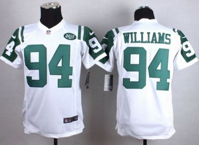 Youth Nike New York Jets #94 Leonard Williams White Stitched NFL Jersey