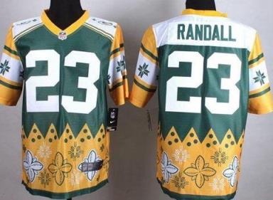 Nike Green Bay Packers #23 Damarious Randall Green NFL Elite Noble Fashion Jersey