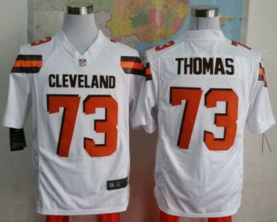 Nike Cleveland Browns #73 Joe Thomas White Men's Stitched NFL Game Jersey