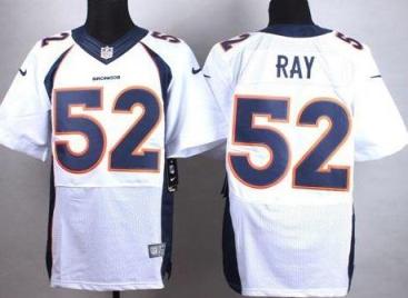 Nike Denver Broncos #52 Shane Ray White Men's Stitched NFL Elite Jersey