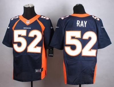 Nike Denver Broncos #52 Shane Ray Blue NFL Elite Jersey